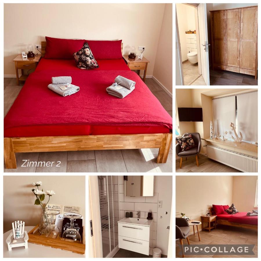 Hotel Pension Garni Haus Am Strand 2 ノルトダイヒ エクステリア 写真