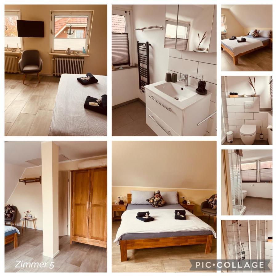 Hotel Pension Garni Haus Am Strand 2 ノルトダイヒ エクステリア 写真
