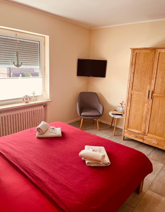 Hotel Pension Garni Haus Am Strand 2 ノルトダイヒ エクステリア 写真