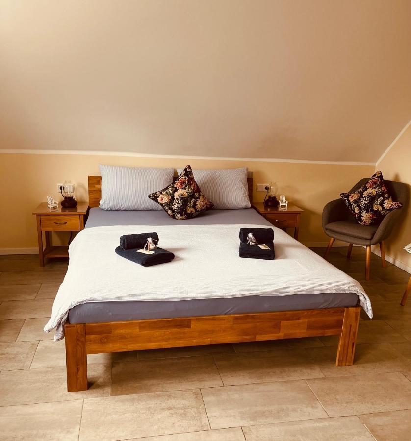 Hotel Pension Garni Haus Am Strand 2 ノルトダイヒ エクステリア 写真