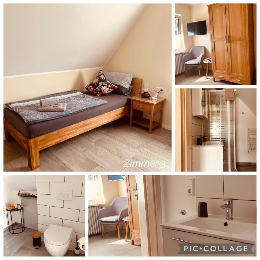 Hotel Pension Garni Haus Am Strand 2 ノルトダイヒ エクステリア 写真