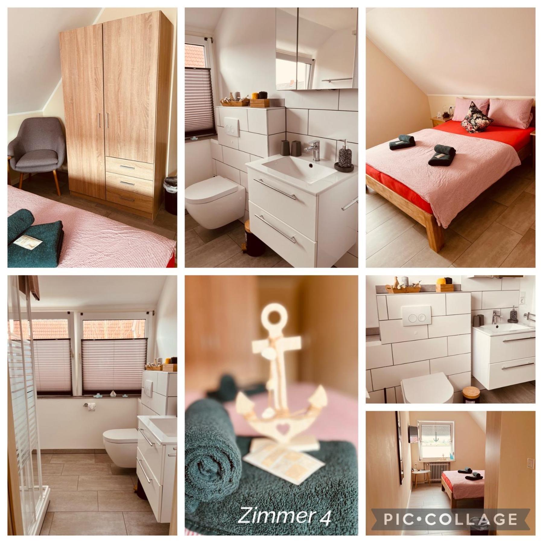 Hotel Pension Garni Haus Am Strand 2 ノルトダイヒ エクステリア 写真